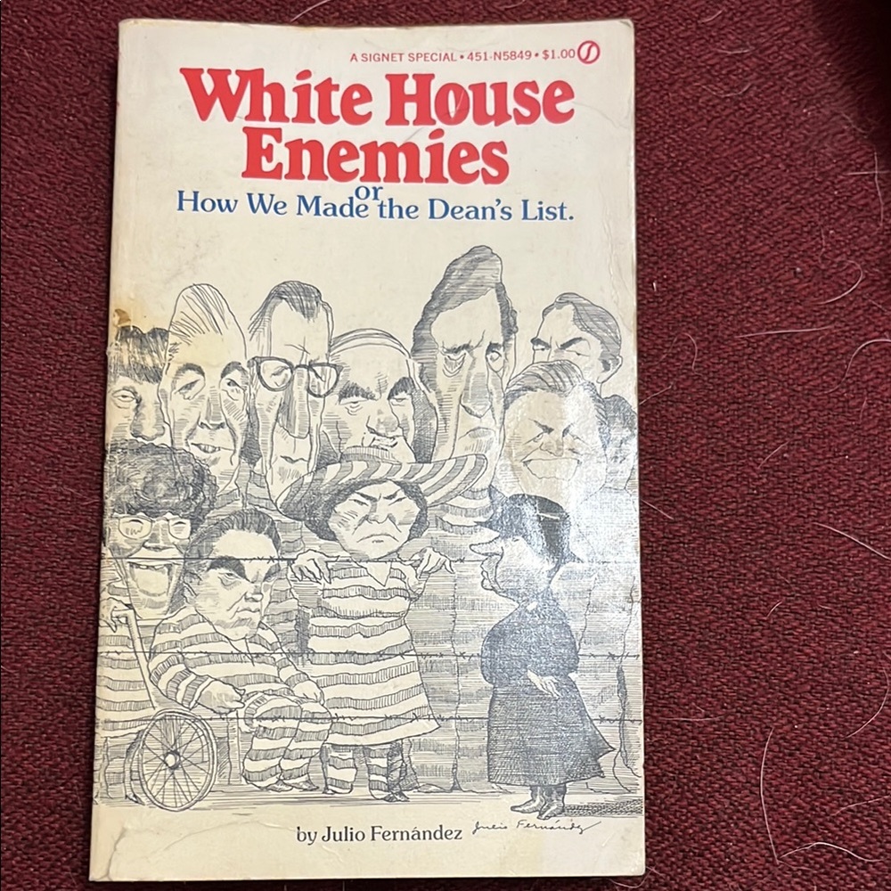 Signet White House Enemies Paperback